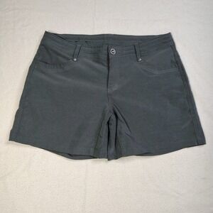 Kühl Shorts Women Size 8 Charcoal Grey Trekr 5.5" Hiking Outdoor 6356